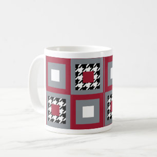 Alabama Hahnentrittmuster Kaffeetasse