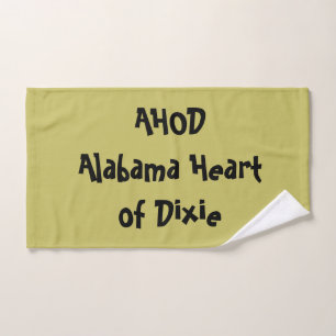 Alabama Heart of Dixie Handtuch