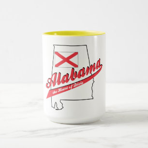 Alabama Heart of Dixie Tasse