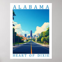 Alabama Heart of Dixie USA Travel Place