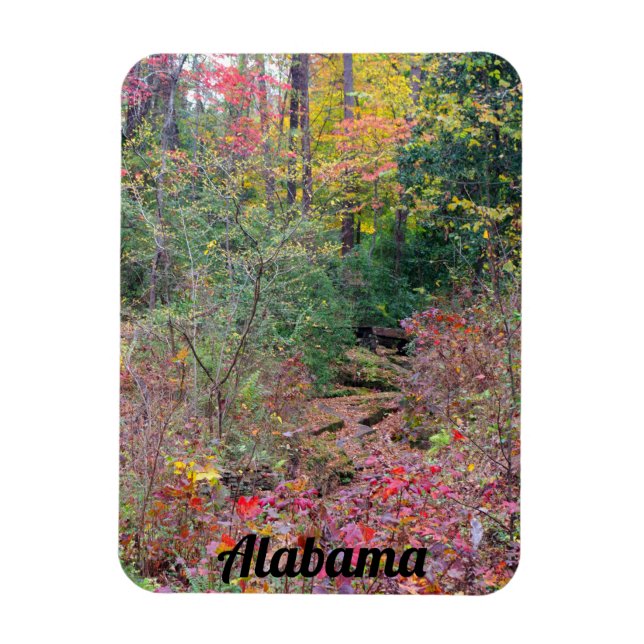 Alabama Herbstlandschaft Magnet (Vertikal)