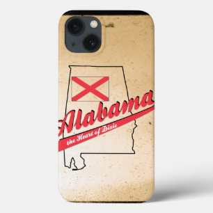 Alabama Herz Dixie mit braunem Hintergrund title_seo2