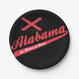 Alabama Herz von Dixie Pappteller