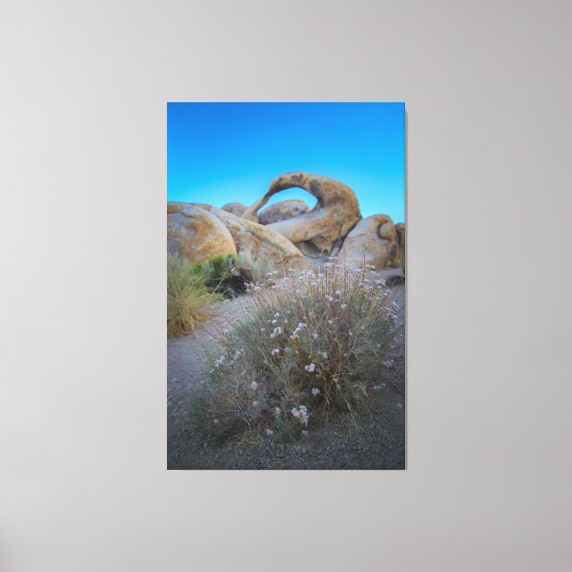 Alabama Hills Arch Leinwanddruck (Vorderseite)
