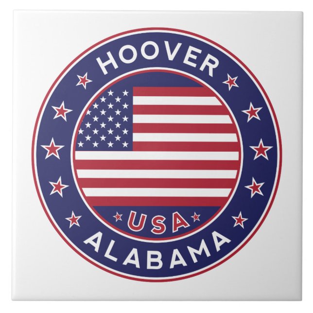 Alabama, Hoover Fliese (Vorderseite)