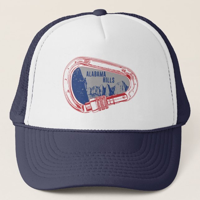 Alabama-Hügel, die Carabiner klettern Truckerkappe (Vorderseite)