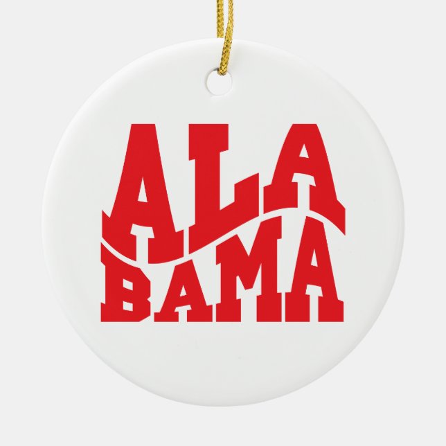 Alabama Keramikornament (Vorne)