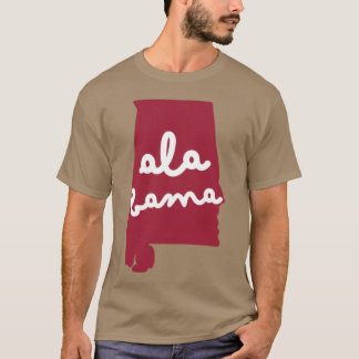 Alabama-Kontur T-Shirt