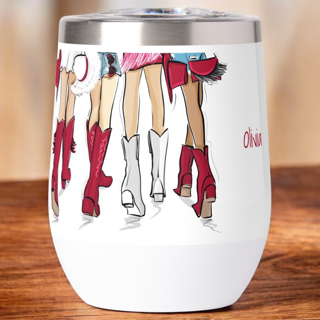 Alabama Ladys Fashion Cowboy Boots Crimson Custom (Von Creator hochgeladen)