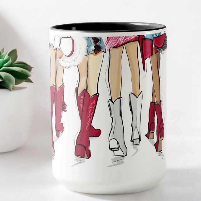 Alabama Ladys Fashion Cowboy Boots Hats Crimson Tasse (Von Creator hochgeladen)
