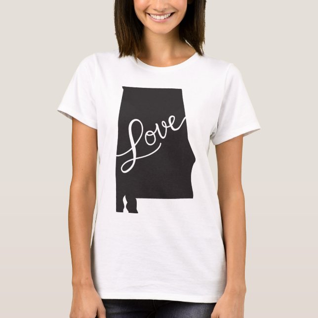 Alabama-Liebe-T-Shirt T-Shirt (Vorderseite)
