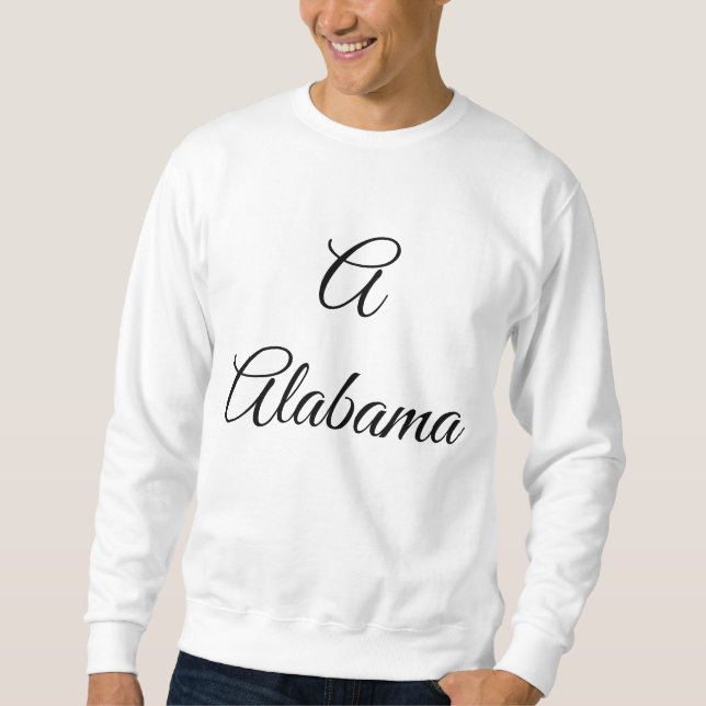 Alabama Monogram Sweatshirt (Vorderseite)