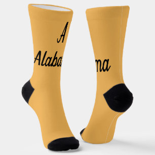 Alabama Monogramm Socken