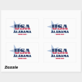 Alabama My Zuhause Staat Sticker