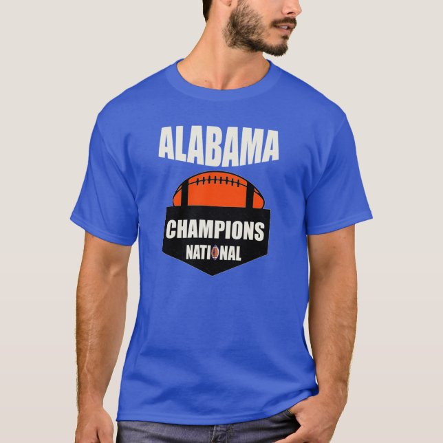 Alabama-Nationalmeisterschaft T-Shirt (Vorderseite)