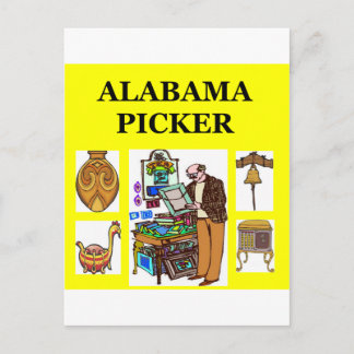 ALABAMA Picker Postkarte