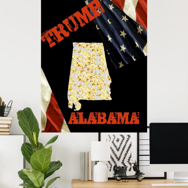 ALABAMA POSTER (Heimbüro)