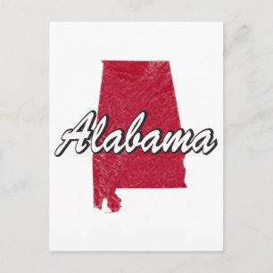 Alabama Postkarte