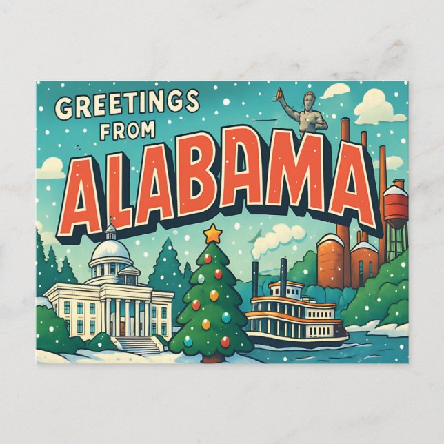 ALABAMA Postkarte (Vorderseite)