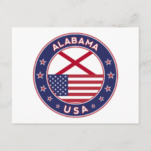Alabama Postkarte