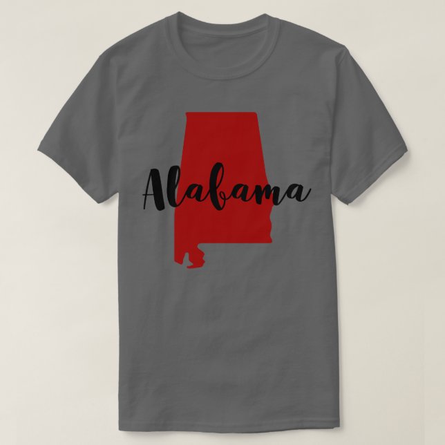 Alabama Script TShirt (Design vorne)