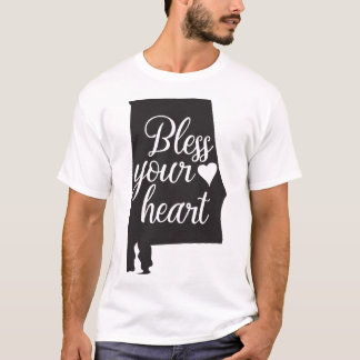 Alabama segnen Ihr Herz-T-Shirt T-Shirt