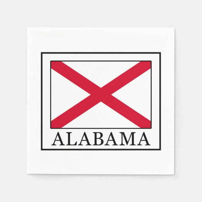 Alabama Serviette (Vorderseite)