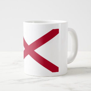Alabama: St Andrew Rotkreuzflagge Jumbo-Tasse