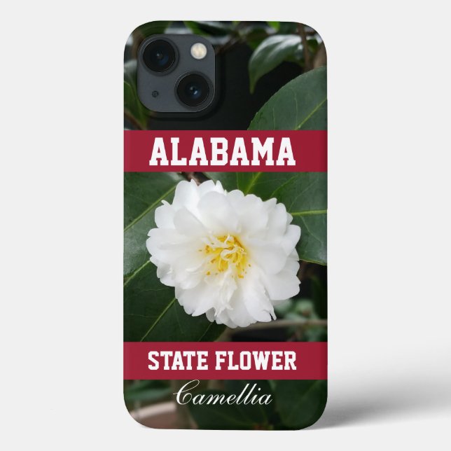 Alabama Staat Blume Camellia Case-Mate iPhone Hülle (Rückseite)