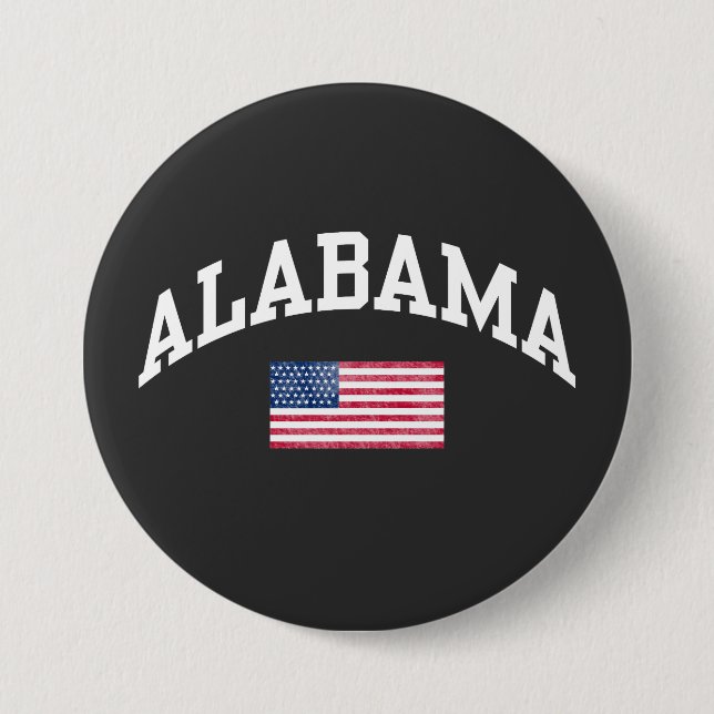 Alabama-Staat  Button (Vorderseite)