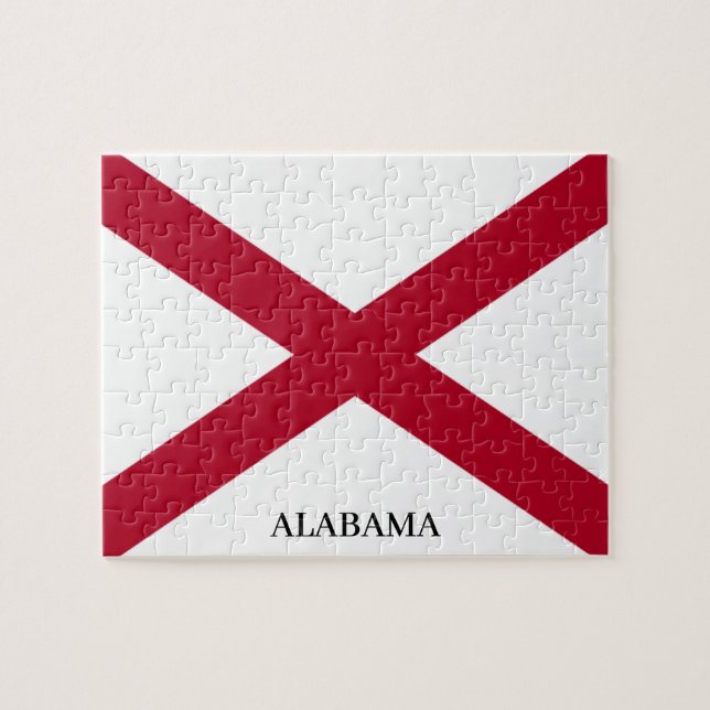 ALABAMA STAAT FLAG (Horizontal)
