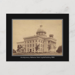 Alabama Staat Hauptstadt Gebäude Montgomery Post Postkarte