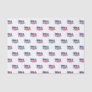 Alabama Staatsstolz Tissue Paper Seidenpapier