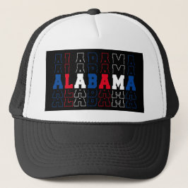 Alabama Stacks Art Truckerkappe