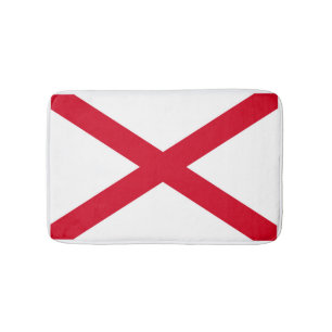 Alabama State Flag Design Badematte