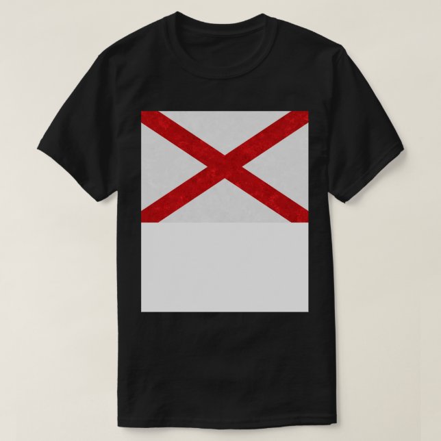 Alabama State Flag TShirt (Design vorne)