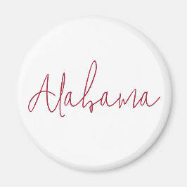 Alabama State Reise Souvenir Geschenk Magnet
