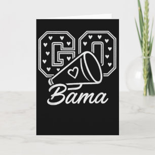 Alabama State Vintage Liebhaber Männer Frauen & Ki Karte