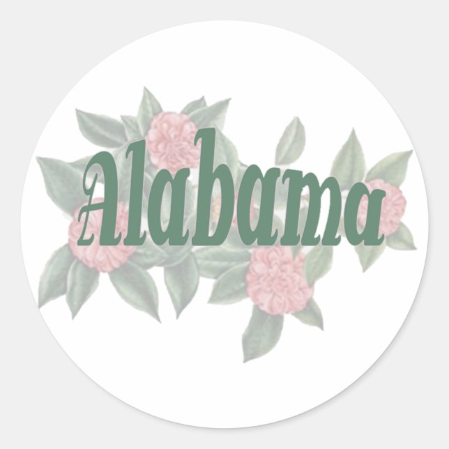 Alabama Sticker (Vorderseite)