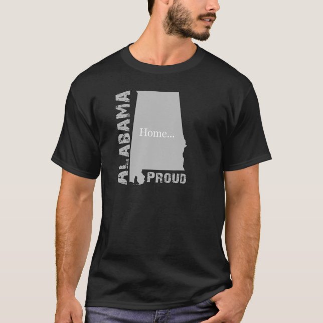 Alabama stolz T-Shirt (Vorderseite)