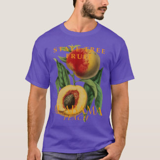 Alabama-Territorium Baumfrucht Die Pfirsich T-Shirt