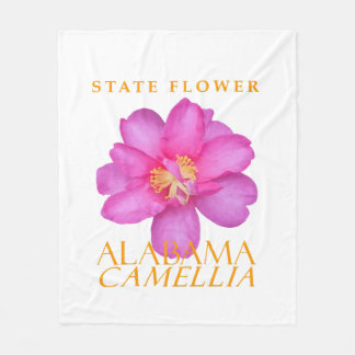 Alabama-Territoriums-Blume Kamelie Sasanqua Fleecedecke