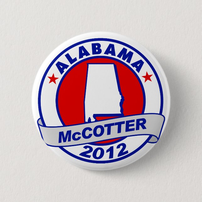 Alabama Thad McCotter Button (Vorderseite)