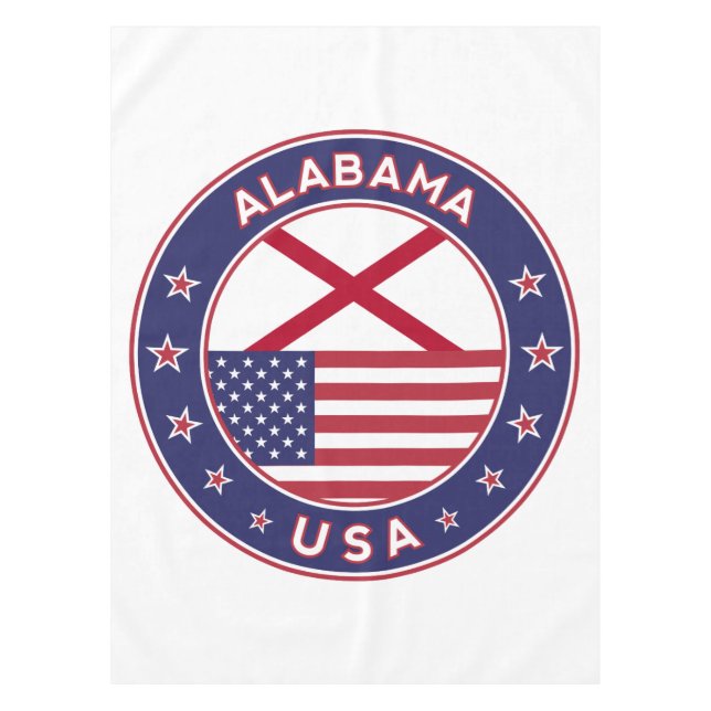 Alabama Tischdecke (Vorderseite)