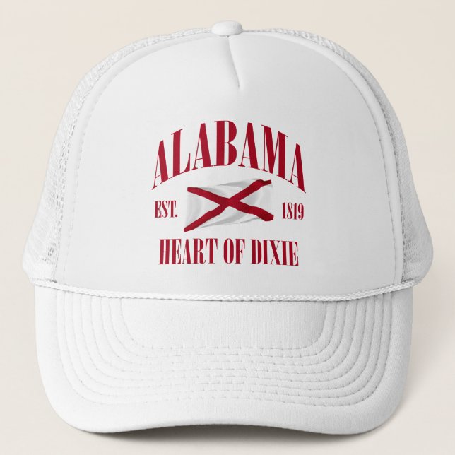 Alabama Truckerkappe (Vorderseite)