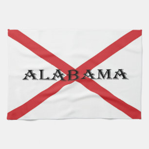 Alabama und Flag Küchentücher