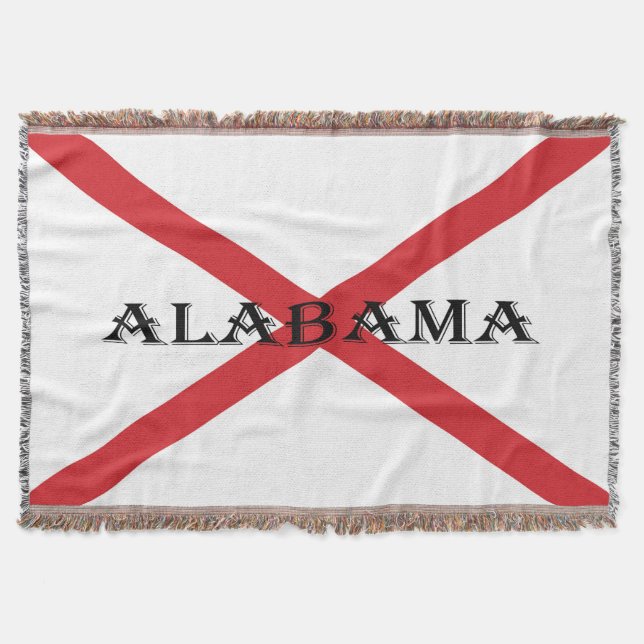 Alabama und Flag tbcnt Decke (Vorderseite)