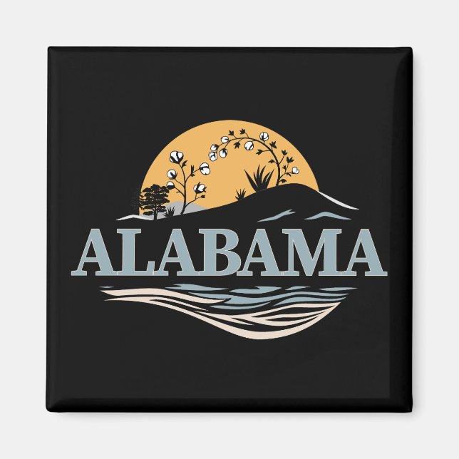 Alabama USA Magnet (Vorne)