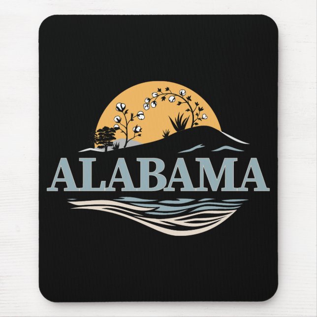 Alabama USA Mousepad (Vorne)