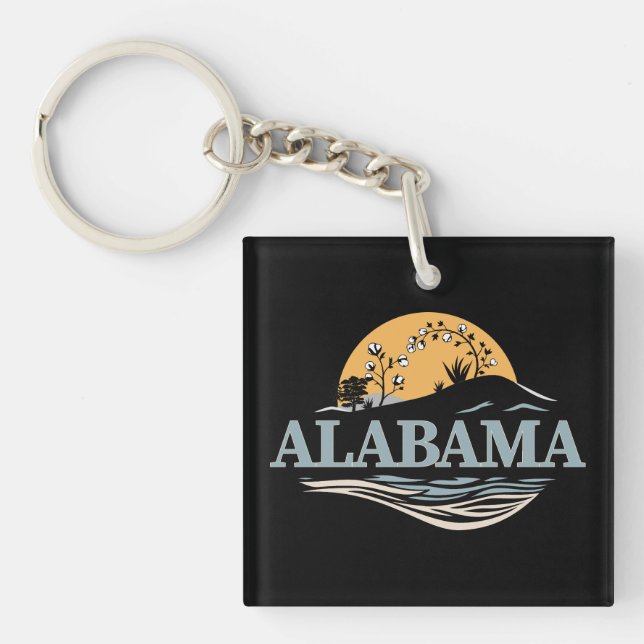 Alabama USA Schlüsselanhänger (Vorderseite)